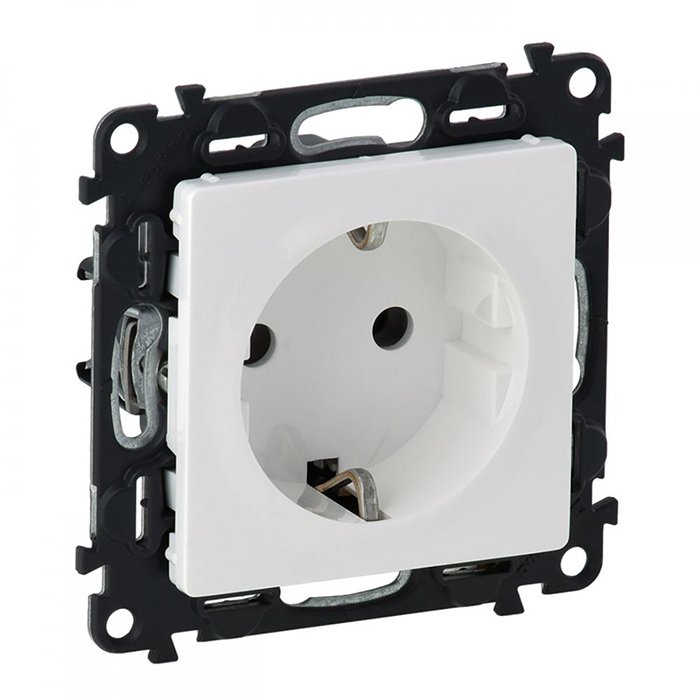 Розетка Legrand 753420 белая купить,NaN