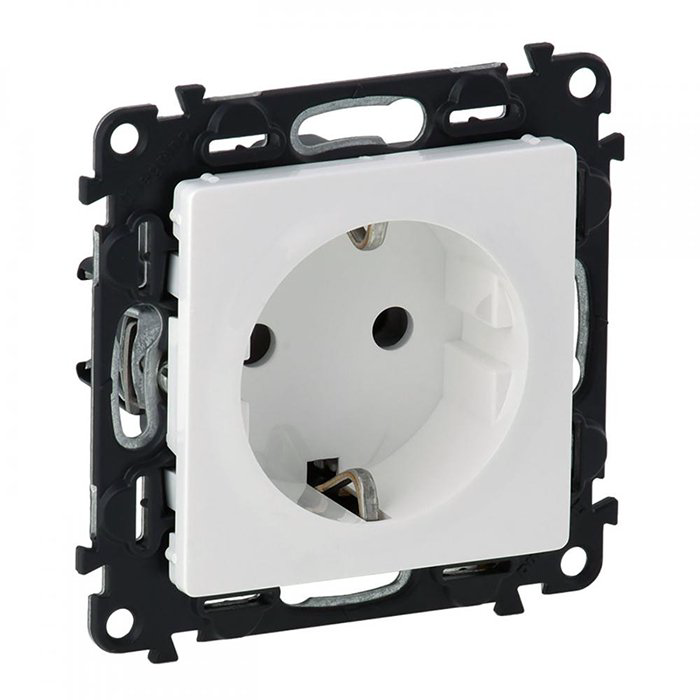 Розетка Legrand 753420 белая купить,NaN
