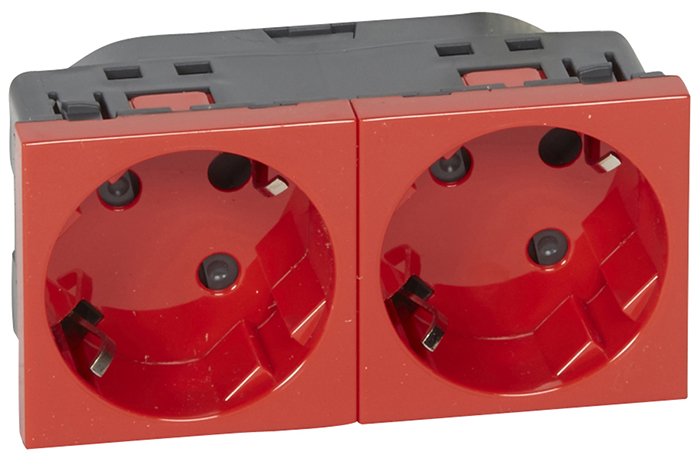 Розетка Legrand 077281 красная купить,NaN