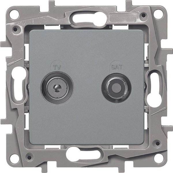 Розетка Legrand 672457 алюминий купить,NaN