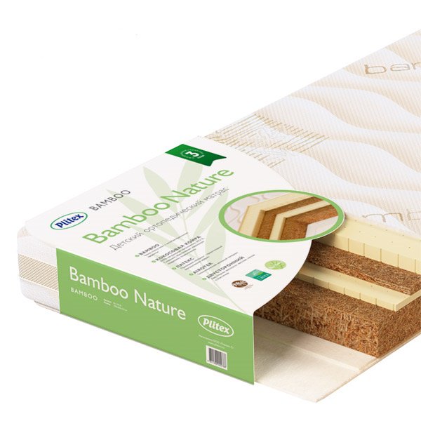 Матрац Plitex Bamboo Nature БН-119-01 белый  купить,NaN