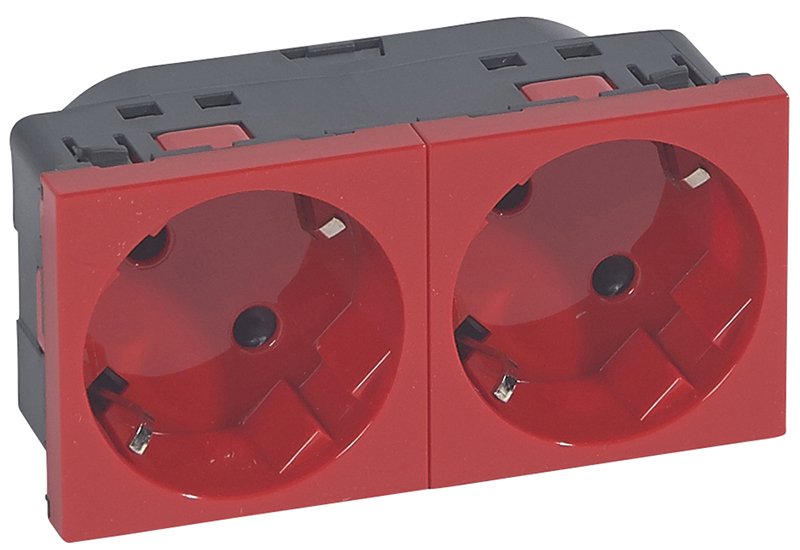 Розетка Legrand 077272 красная купить,NaN