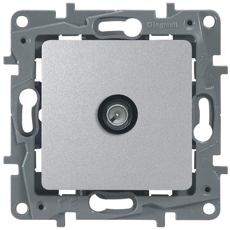 Розетка Legrand 672465 алюминий купить,NaN