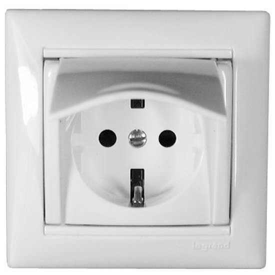 Розетка Legrand 774220 белая купить,NaN