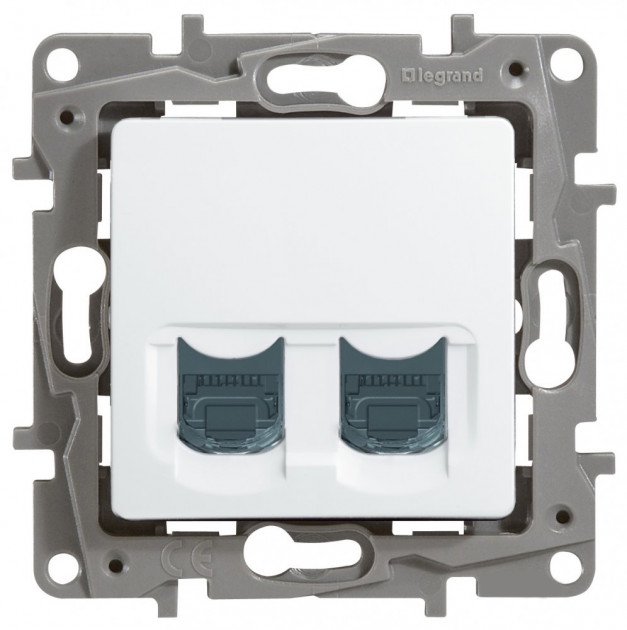 Розетка Legrand 672255 белая купить,NaN