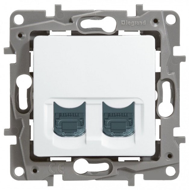 Розетка Legrand 672255 белая купить,NaN