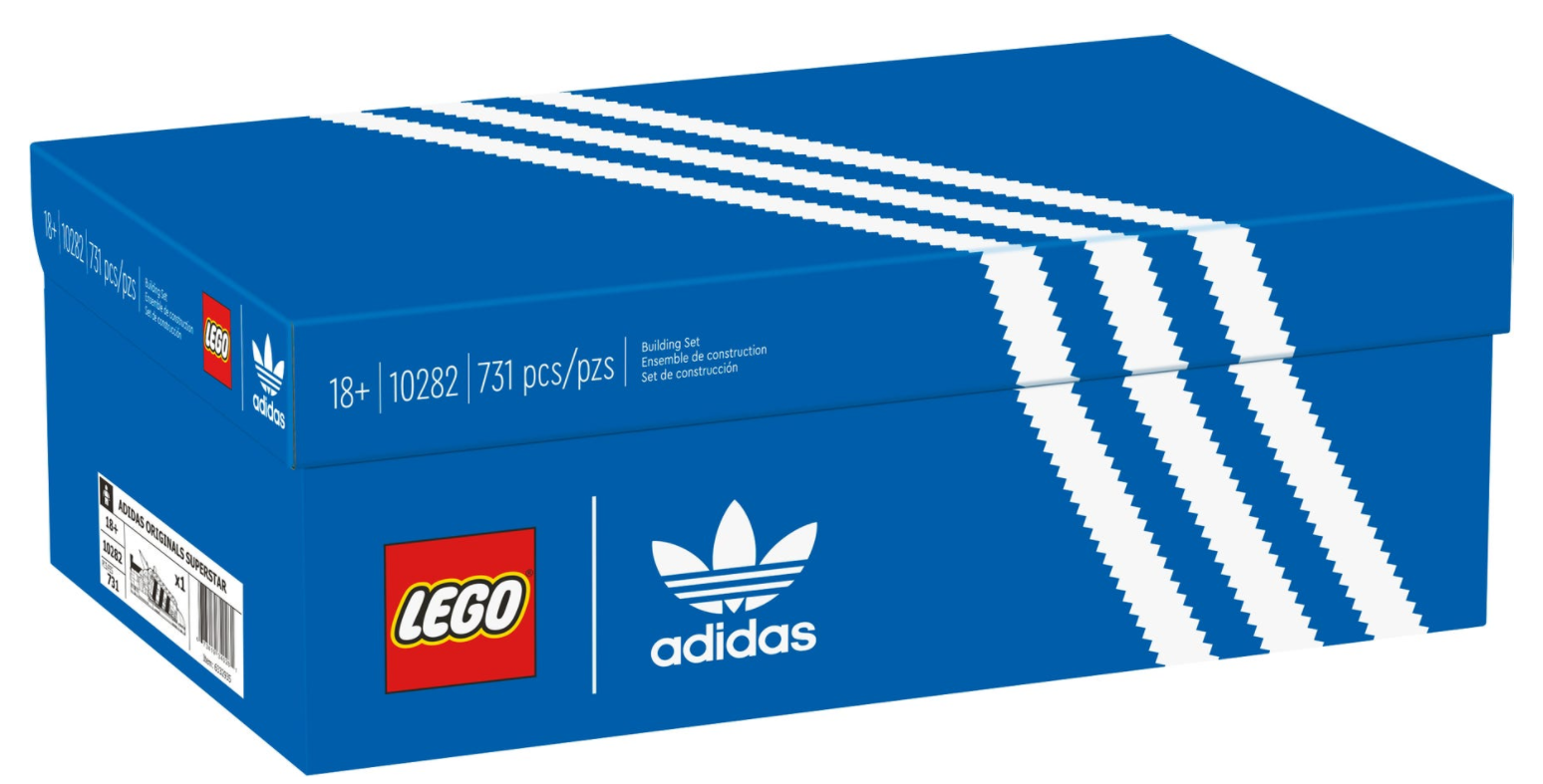Конструктор Lego Originals Superstar Кроссовки adidas  10282 купить,NaN
