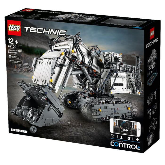 Конструктор Lego Technic Экскаватор Liebherr R 9800  42100 купить,NaN