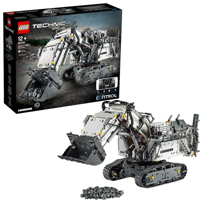 Конструктор Lego Technic Экскаватор Liebherr R 9800  42100 купить,NaN