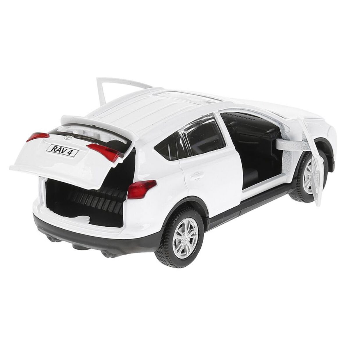 Машинка Технопарк  Toyota RAV4 12см белая купить,NaN