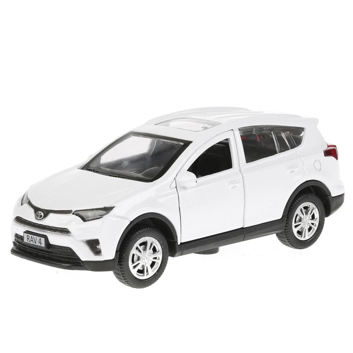 Машинка Технопарк  Toyota RAV4 12см белая купить,NaN