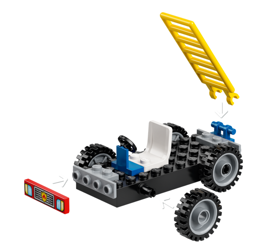 Конструктор Lego Disney Mickey and Friends Пожарная часть и машина Микки и его друзей 10776 купить,NaN