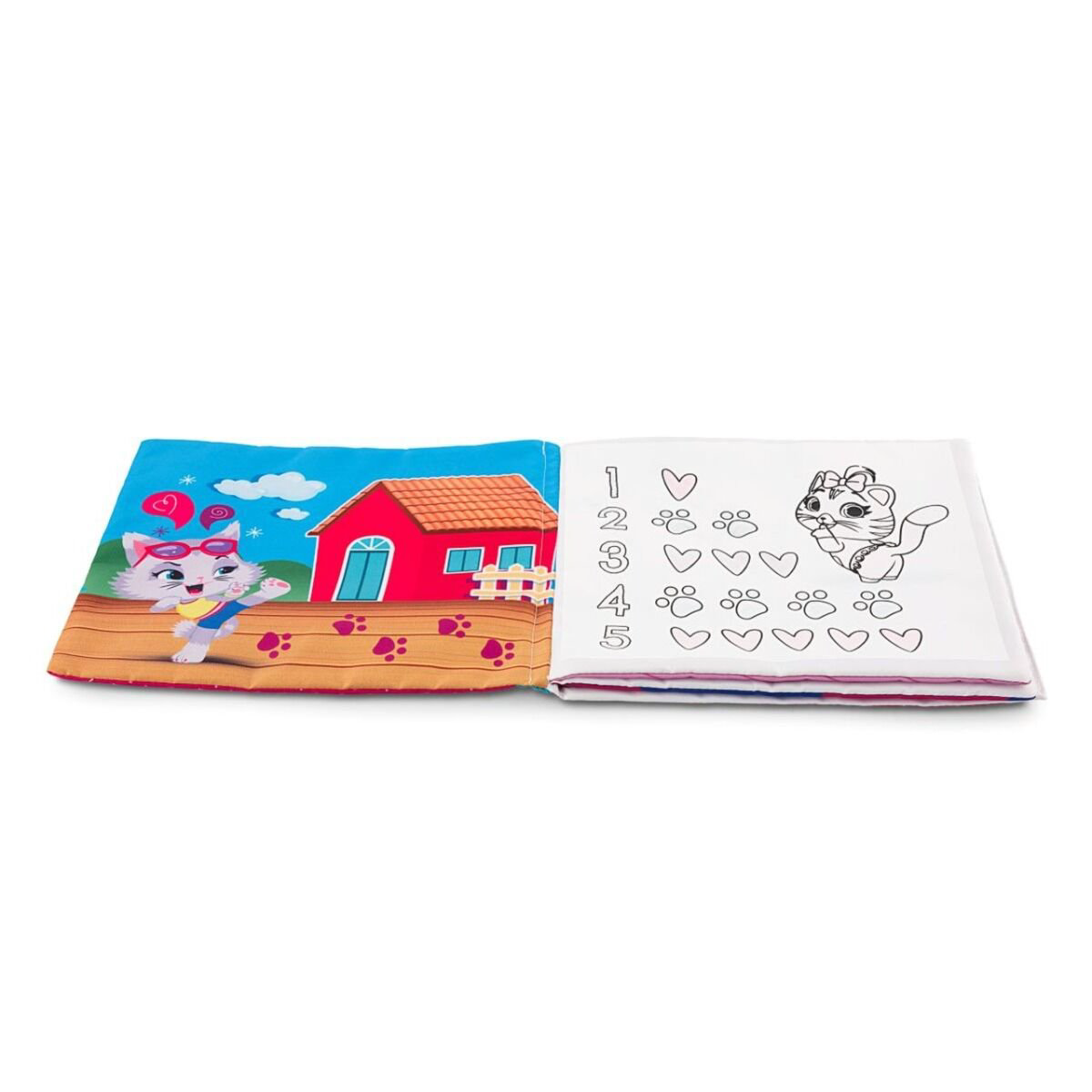 Книжка-раскраска Chicco  Мягкая Seasons  купить,NaN