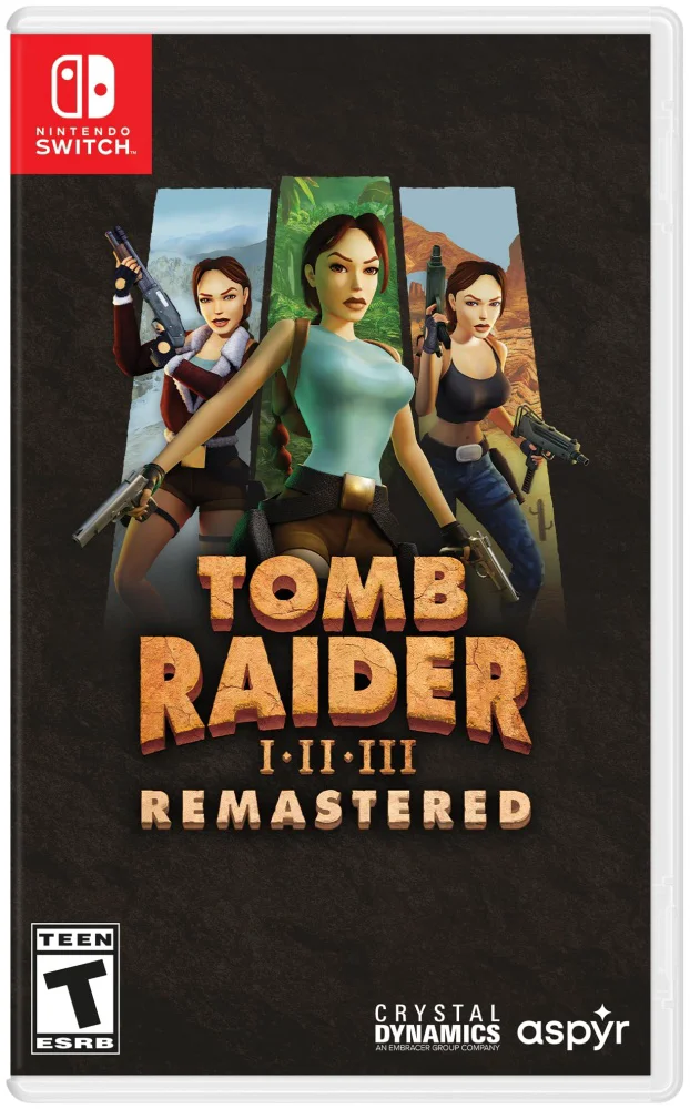Игра Tomb Raider I-II-III Remastered NS