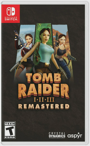 Игра Tomb Raider I-II-III Remastered NS