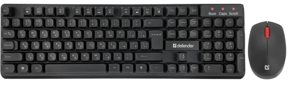 Клавиатура Defender Milan C-992 45992 107747AKS черный купить,NaN