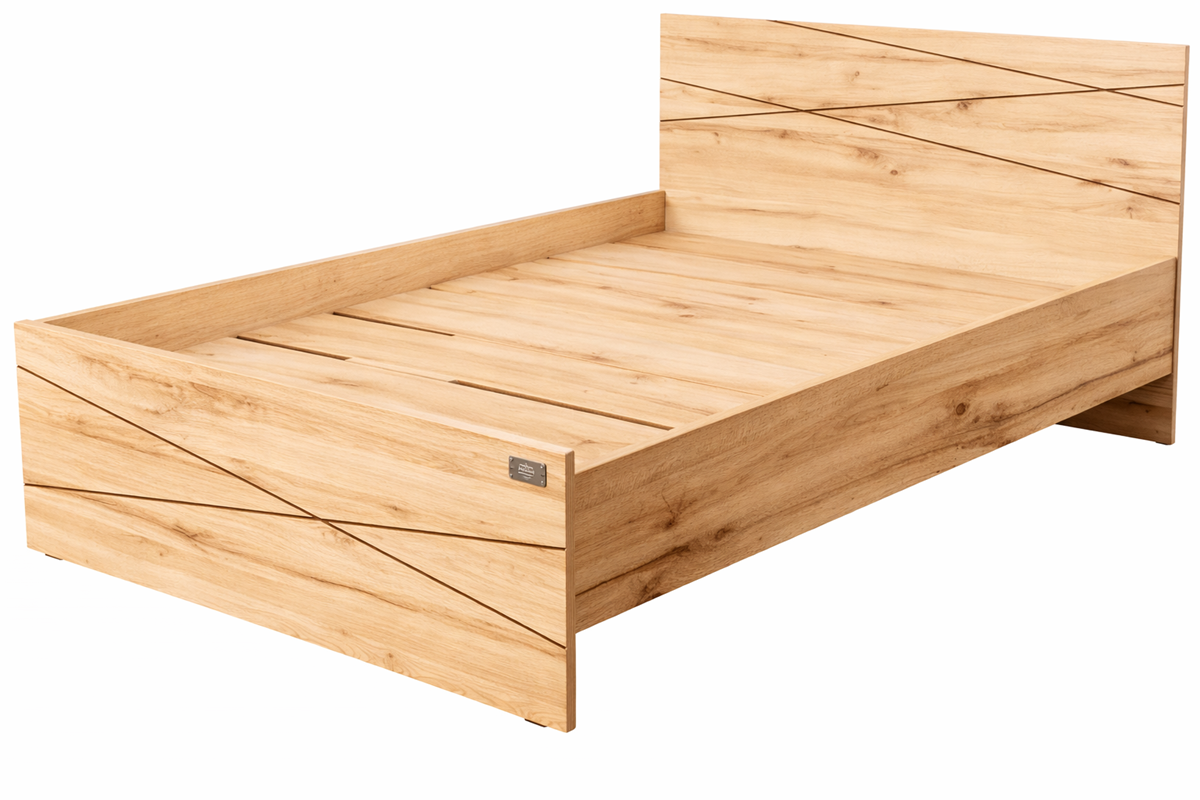 Кровать Мебель Азии Алиса Лайн 180x200см коричневая купить,NaN