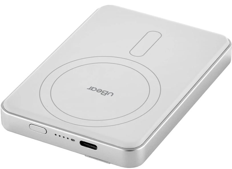 Внешний аккумулятор uBear PB09LG5000-PDM 5000 мАч светло-серый