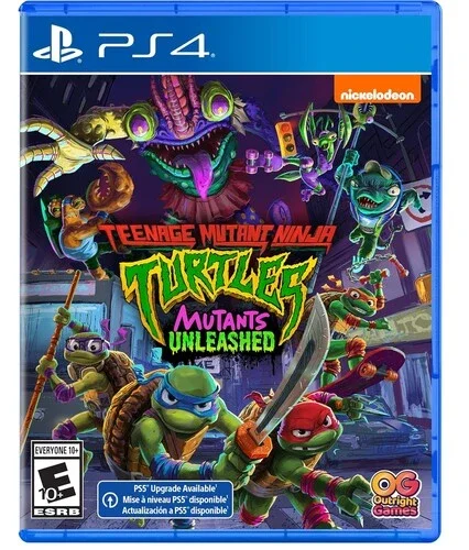 Игра для PS4 Teenage Mutant Ninja Turtles Mutants Unleashed