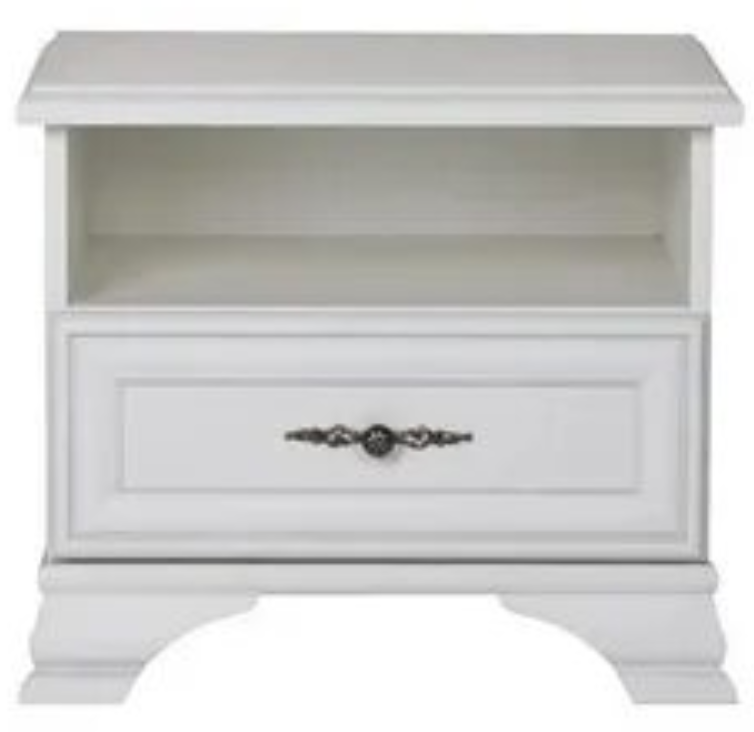 Тумба BRW Брест Кентаки KOM 1S 54.5x47x41см белый купить,63900