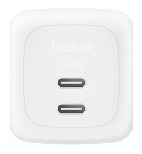 Зарядное устройство Belkin 67W USB-C WCH020KQWH белый