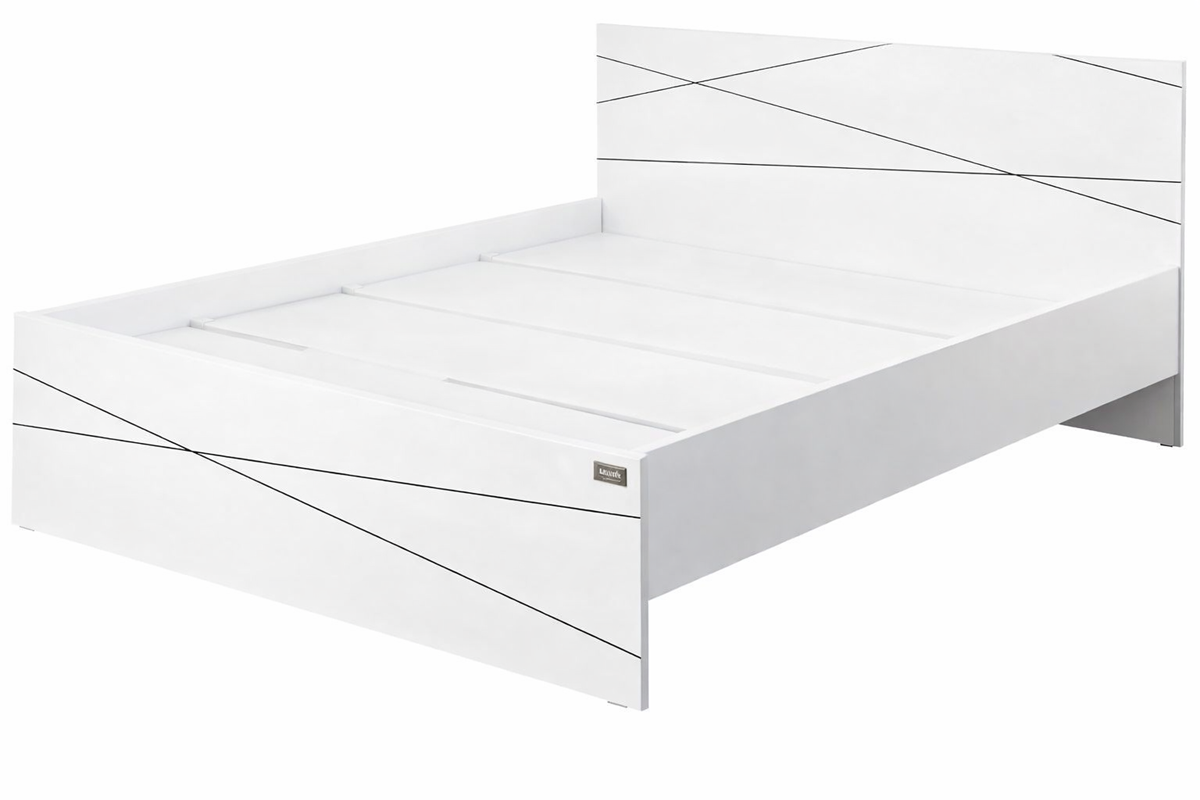 Кровать Мебель Азии Алиса Лайн 180x200см белая купить,NaN