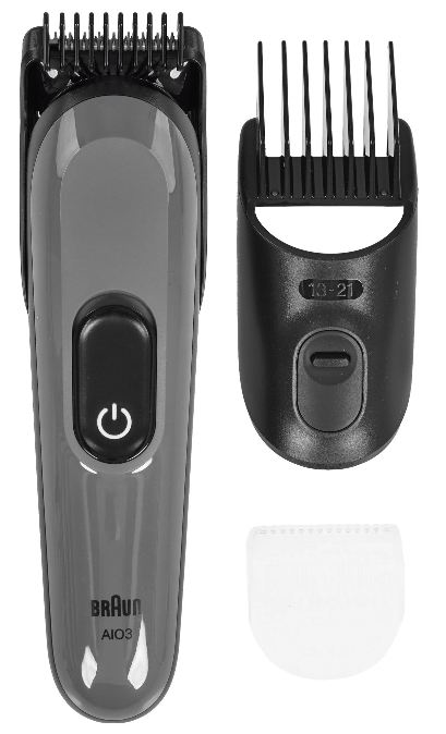 Триммер Braun AIO3500 серый/черный купить,NaN
