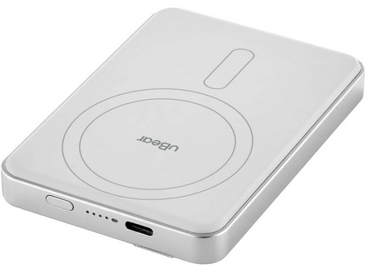 Внешний аккумулятор uBear PB09LG5000-PDM 5000 мАч светло-серый