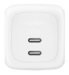 Зарядное устройство Belkin 67W USB-C WCH020KQWH белый