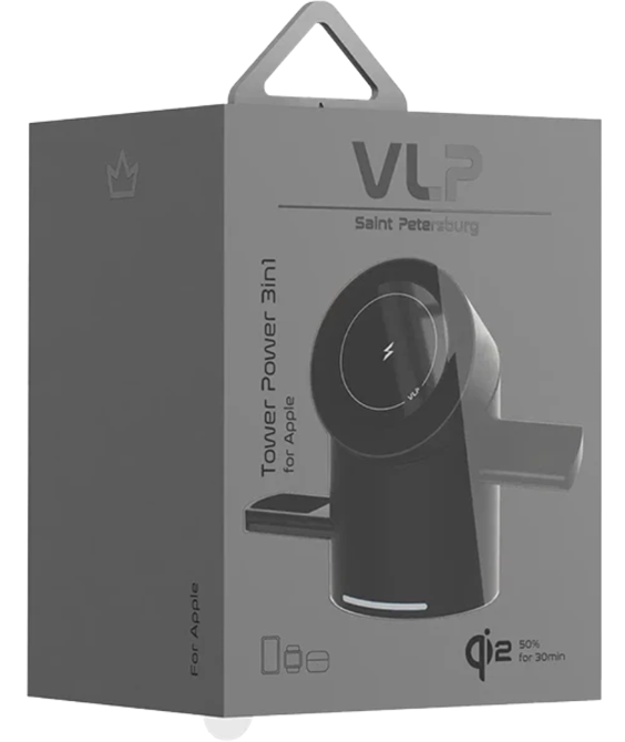 Зарядное устройство VLP Unity Power for Apple 1092009 Black Titanium купить,NaN