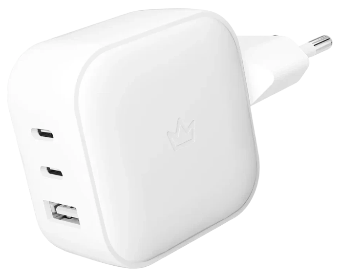 Зарядное устройство VLP G-Charge 65W USB-C USB-A PD QC White