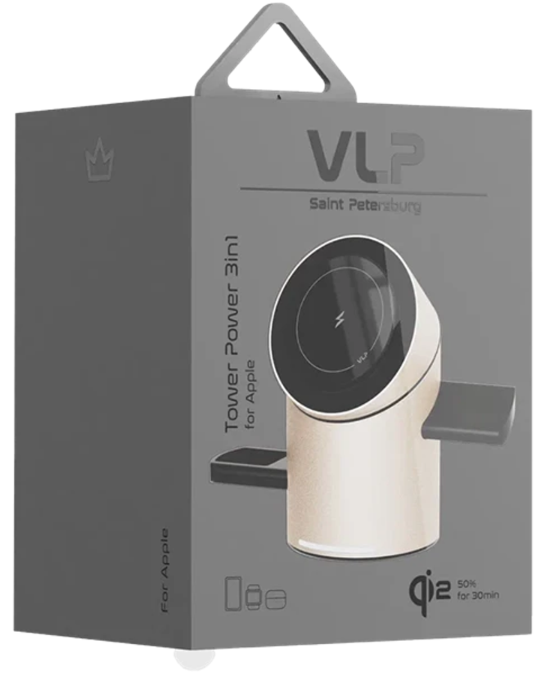Зарядное устройство VLP Unity Power for Apple 1092008 Natural Titanium купить,NaN