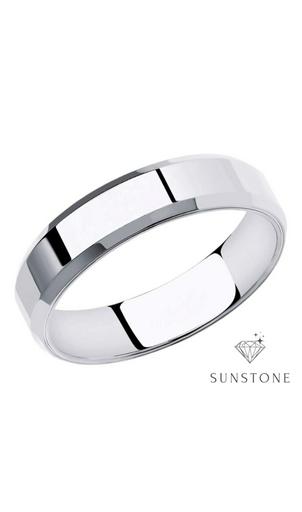 Кольцо Sunstone S674 серебро 3гр 19.5р