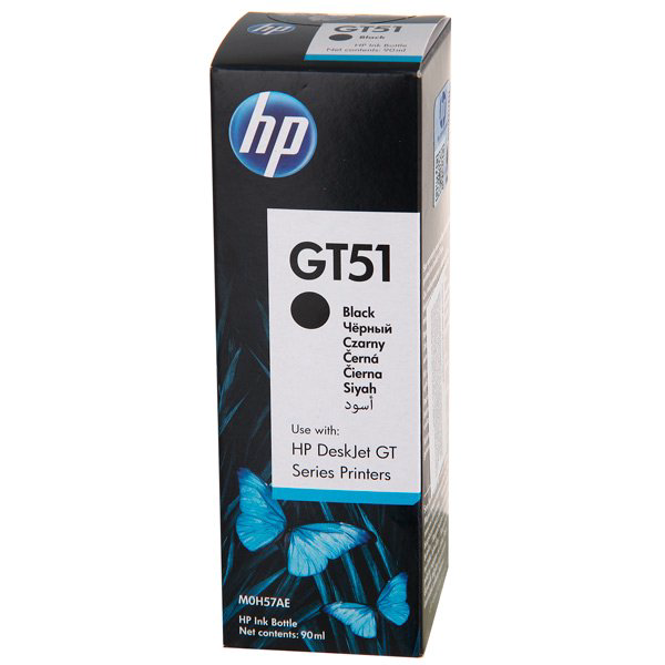 Чернила HP GT51 M0H57AE 90 ml черный купить,NaN