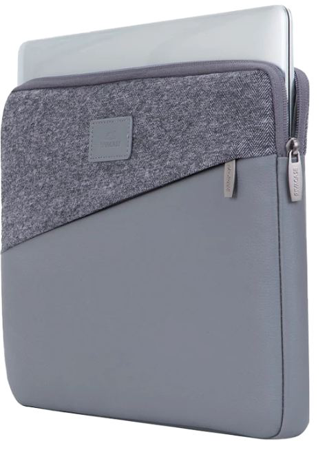 Чехол Riva ECO Egmont для MacBook Air 13/MacBook Pro 13/Ноутбук до 13.3" 7903 Grey 