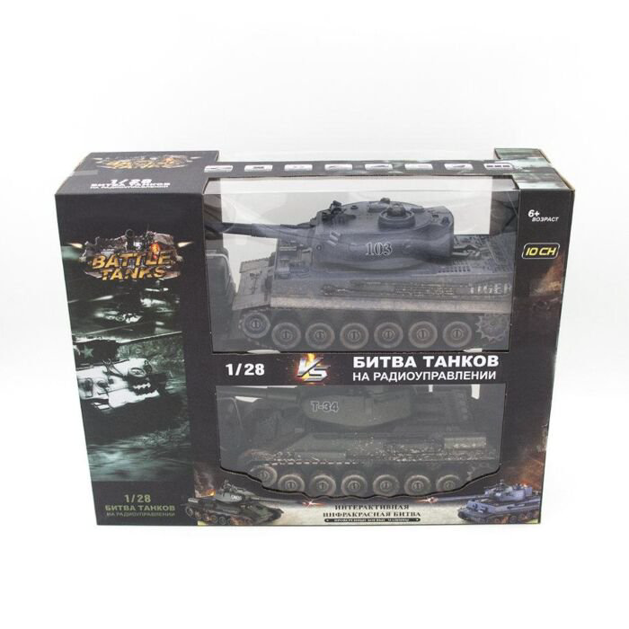 Танк Zegan 1:28 Танковый бой 99824 2шт купить,NaN