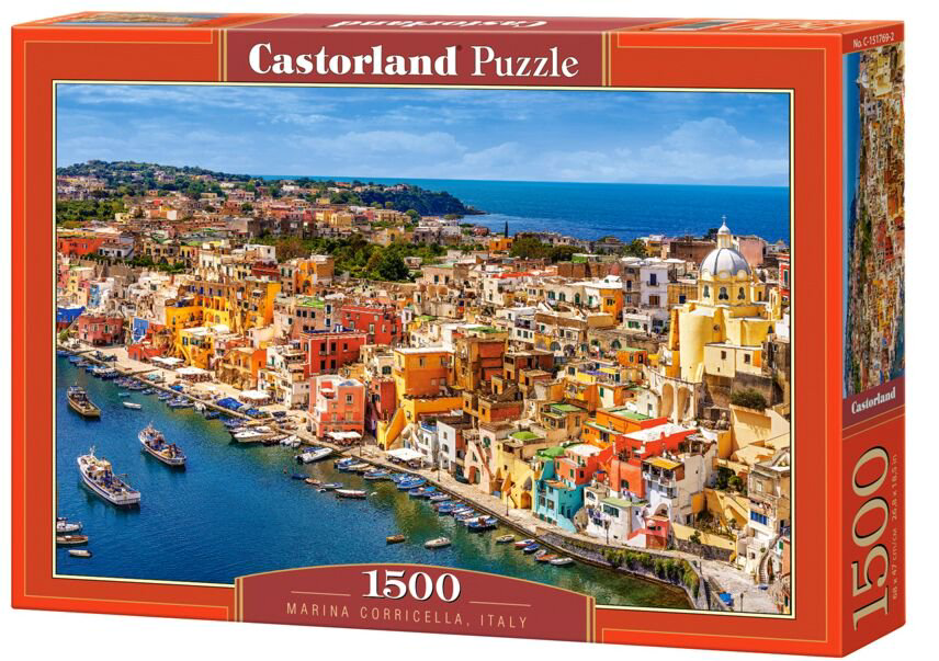 Пазл Castorland Марина Корричелла Италия 1500эл купить,NaN