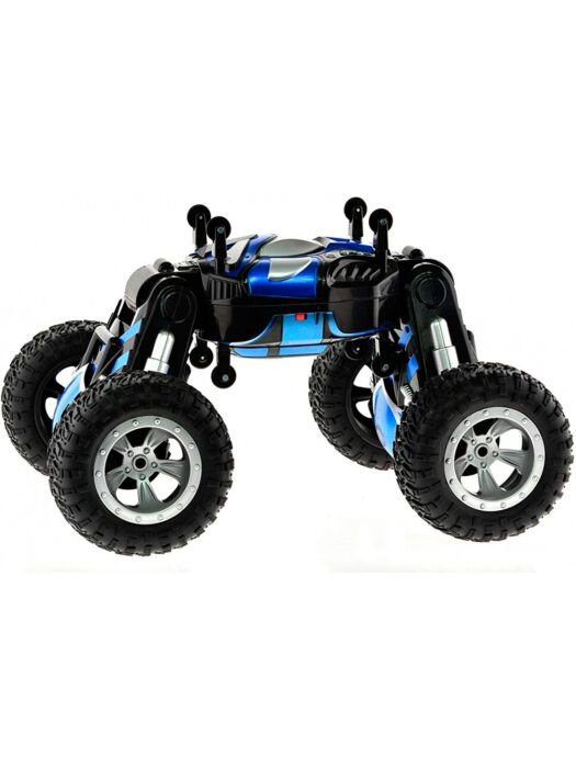Радиоуправляемый вездеход Zegan 1:6 трюковый синий купить,NaN