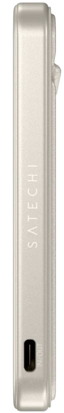 Внешний аккумулятор Satechi Magnetic Power Bank 5000 мАч ST-B5Q2SW Sand