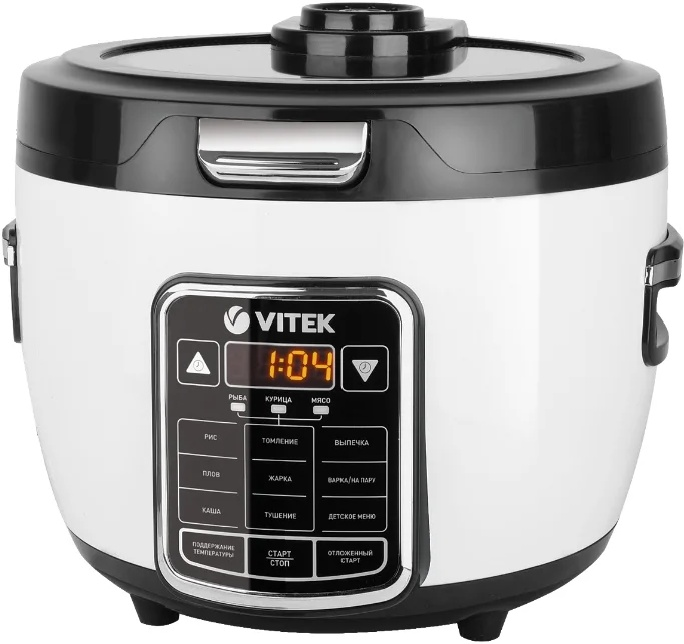 Мультиварка Vitek VT-4284 черно-белая купить,NaN