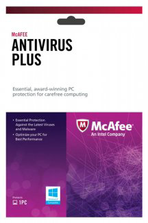 Антивирус McAfee Antivirus Plus 2013 купить,NaN