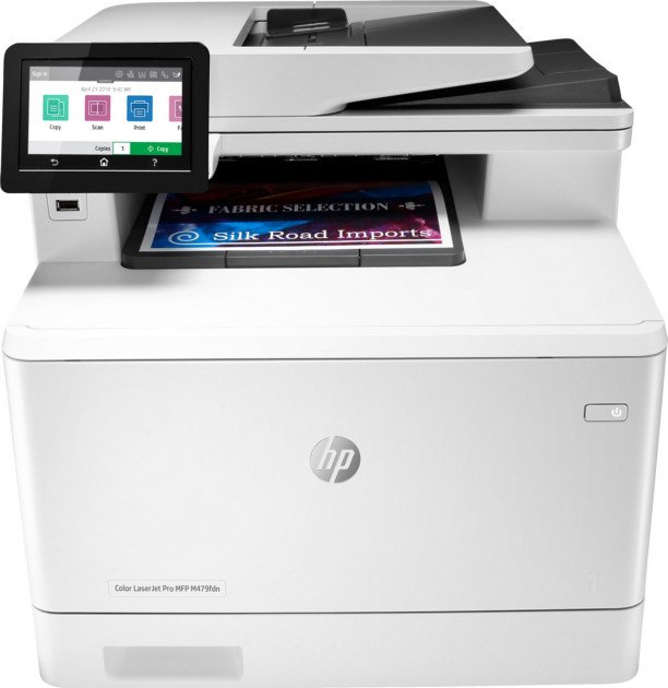 МФУ HP Color LaserJet Pro M479fdn белое