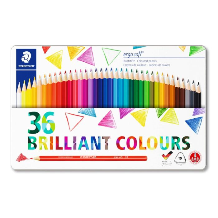 Карандаши цветные Staedtler Brilliant Colours 36 шт 904187 купить,NaN