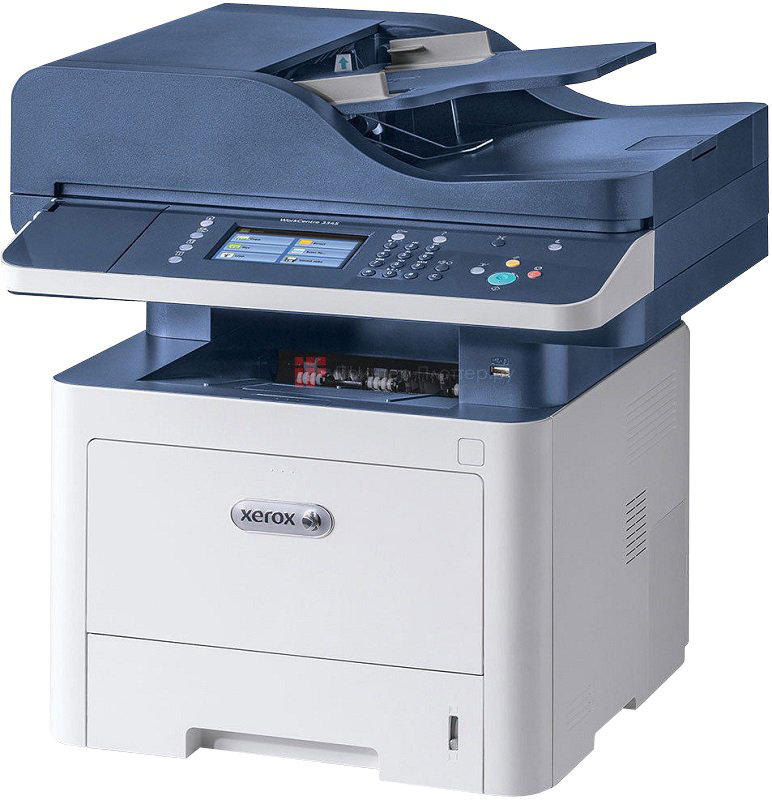 МФУ Xerox Workcentre 3345DNI бело-синее купить,NaN