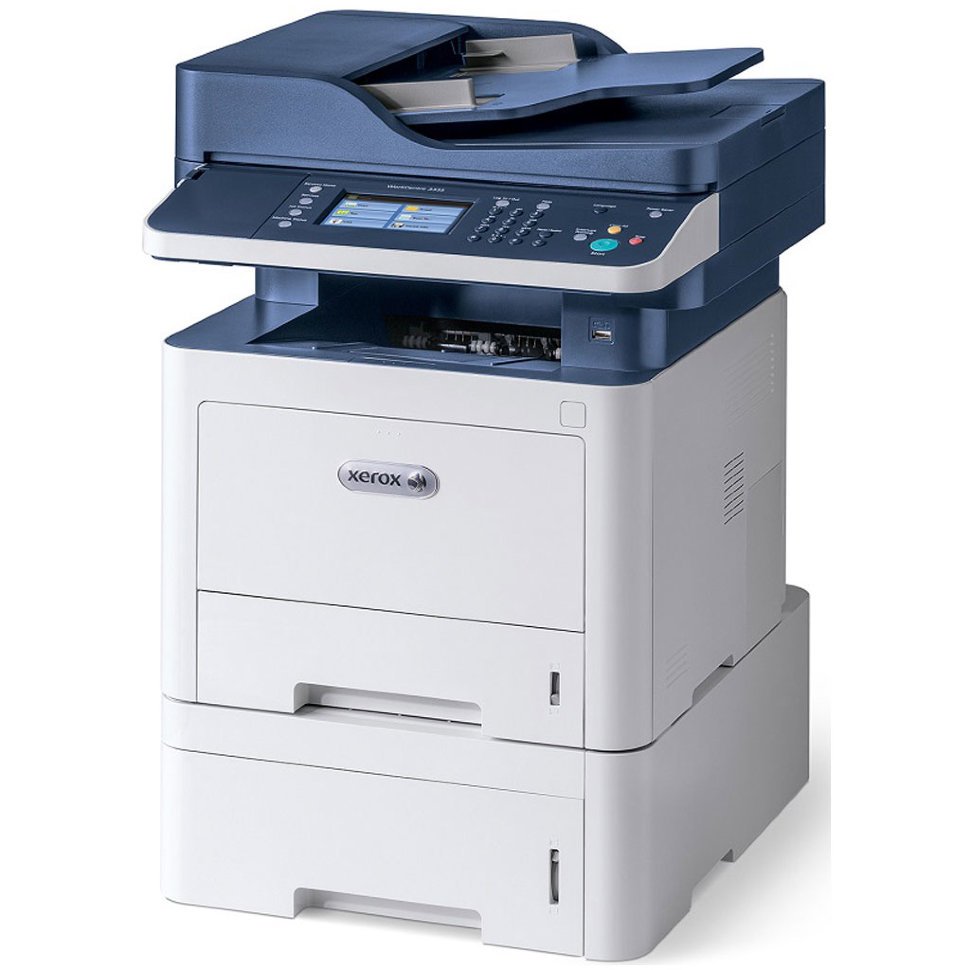 МФУ Xerox Workcentre 3345DNI бело-синее купить,NaN