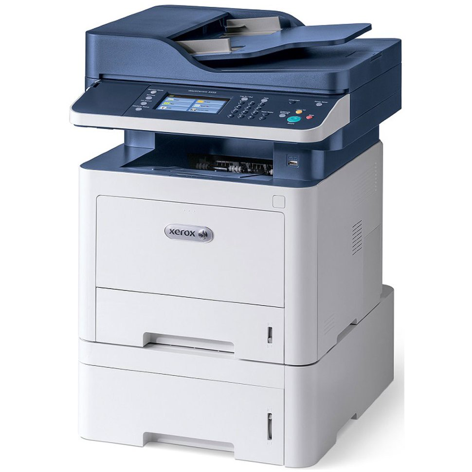 МФУ Xerox Workcentre 3345DNI бело-синее купить,NaN