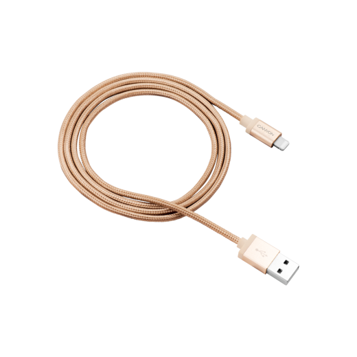 Дата-кабель Canyon CNS-MFIC3GO 1м золотистый купить,NaN