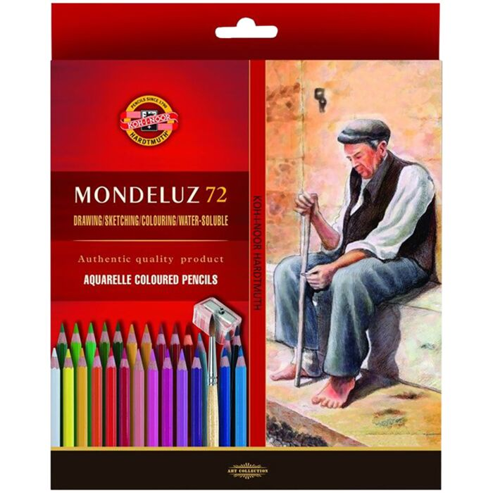 Карандаши акварельные Koh-I-Noor Mondeluz Old Man 72 шт 3.8 мм 8А 3714072003KZ купить,NaN