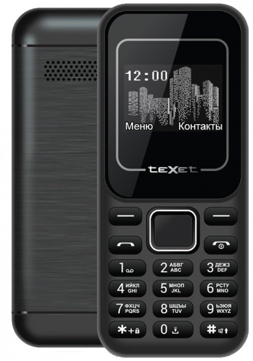 Мобильный телефон TeXet TM-120  Black-Red купить,NaN