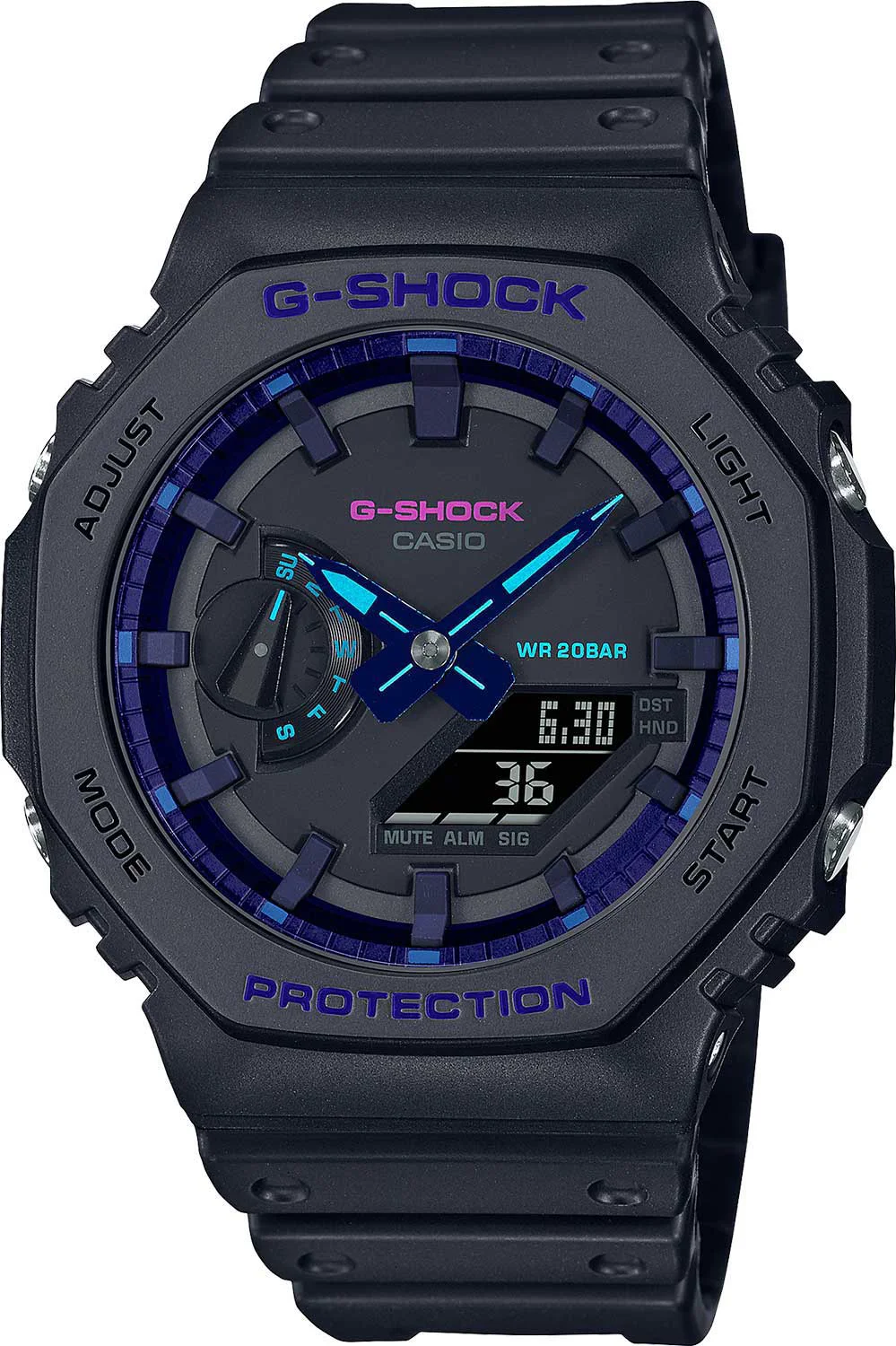 Наручные часы Casio GA-2100VB-1ADR купить,NaN